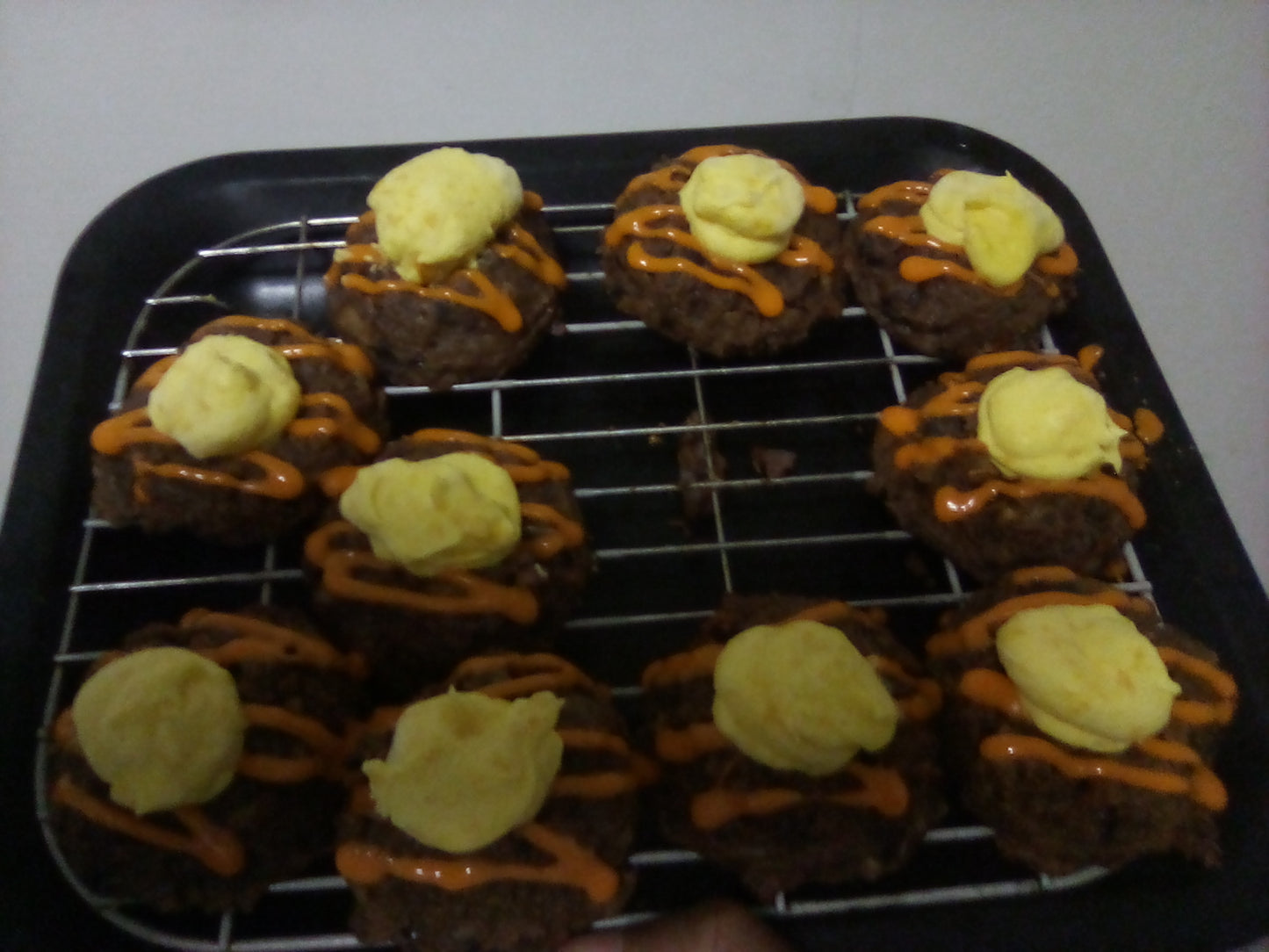 Carrot cake cookie/galleta de zanahoria